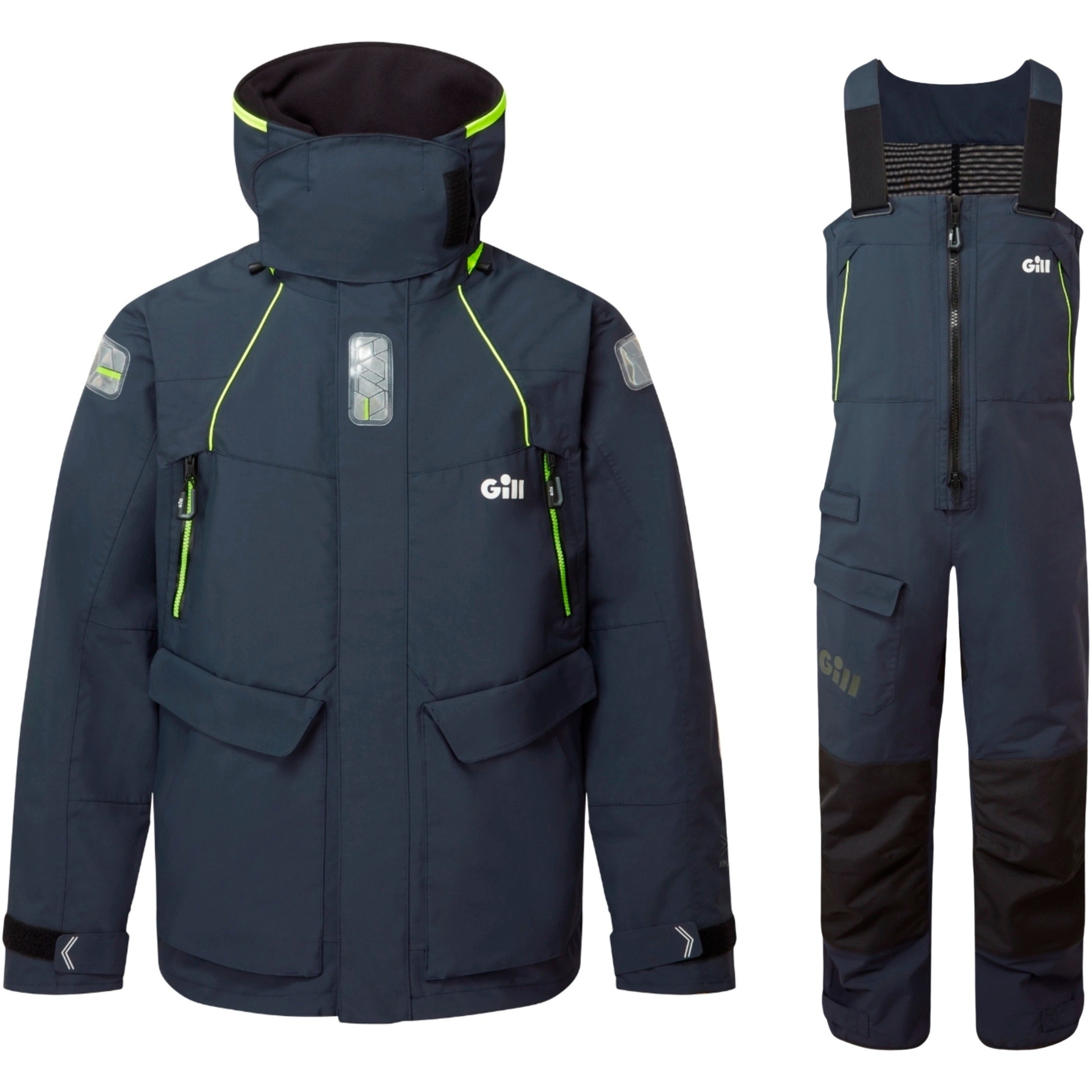 2026 Gill Mens OS2 Offshore Jacket & Trouser Sailing Suit GMOOJATCSN - Navy